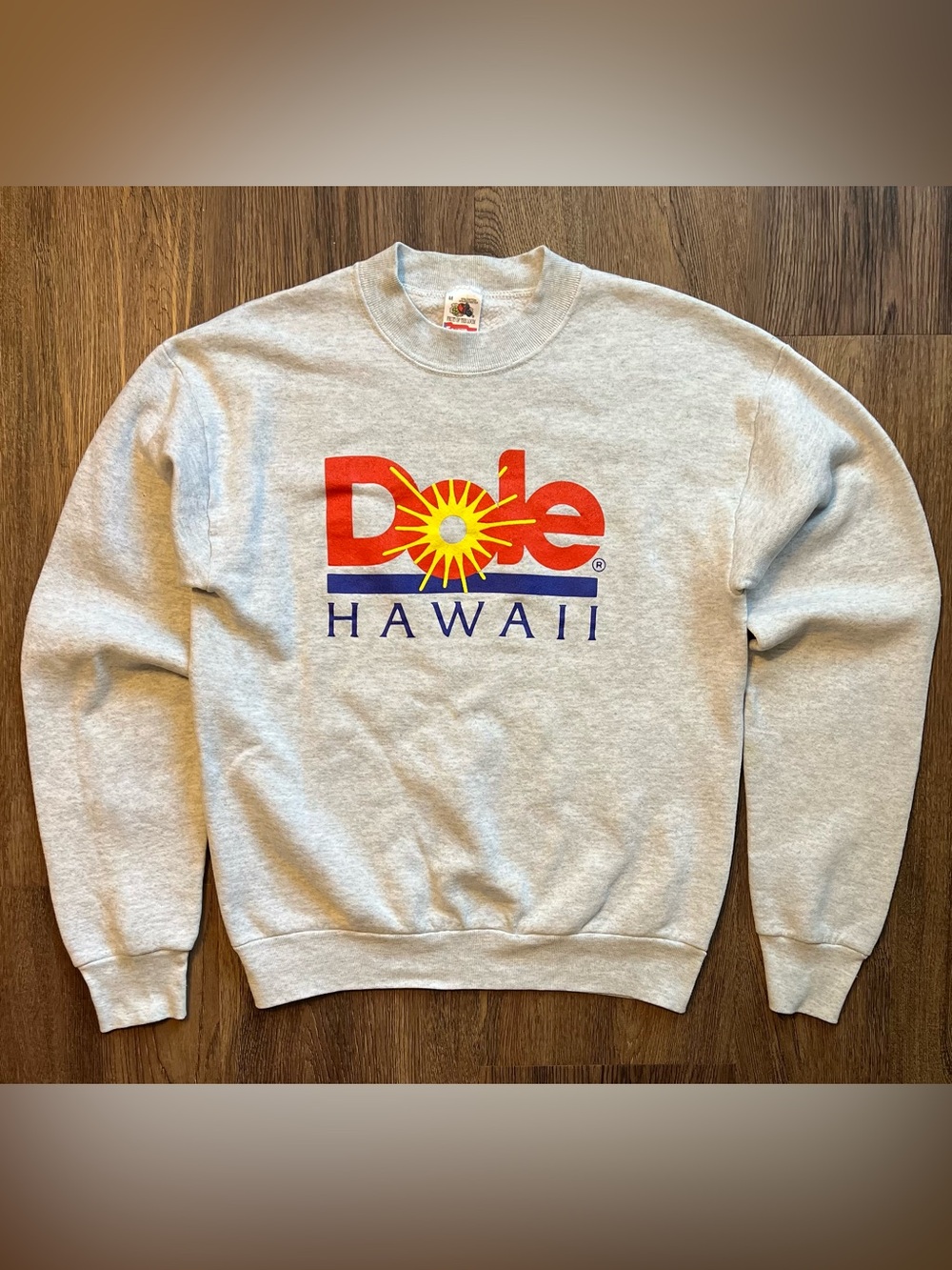 Vintage 90s Dole Hawaii Sweatshirt Made in USA Size M